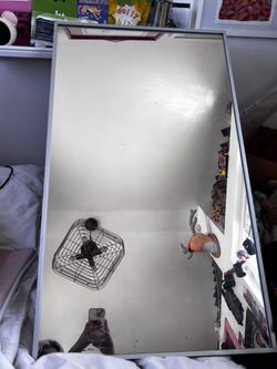 Large Wall Mirror with metal Frame