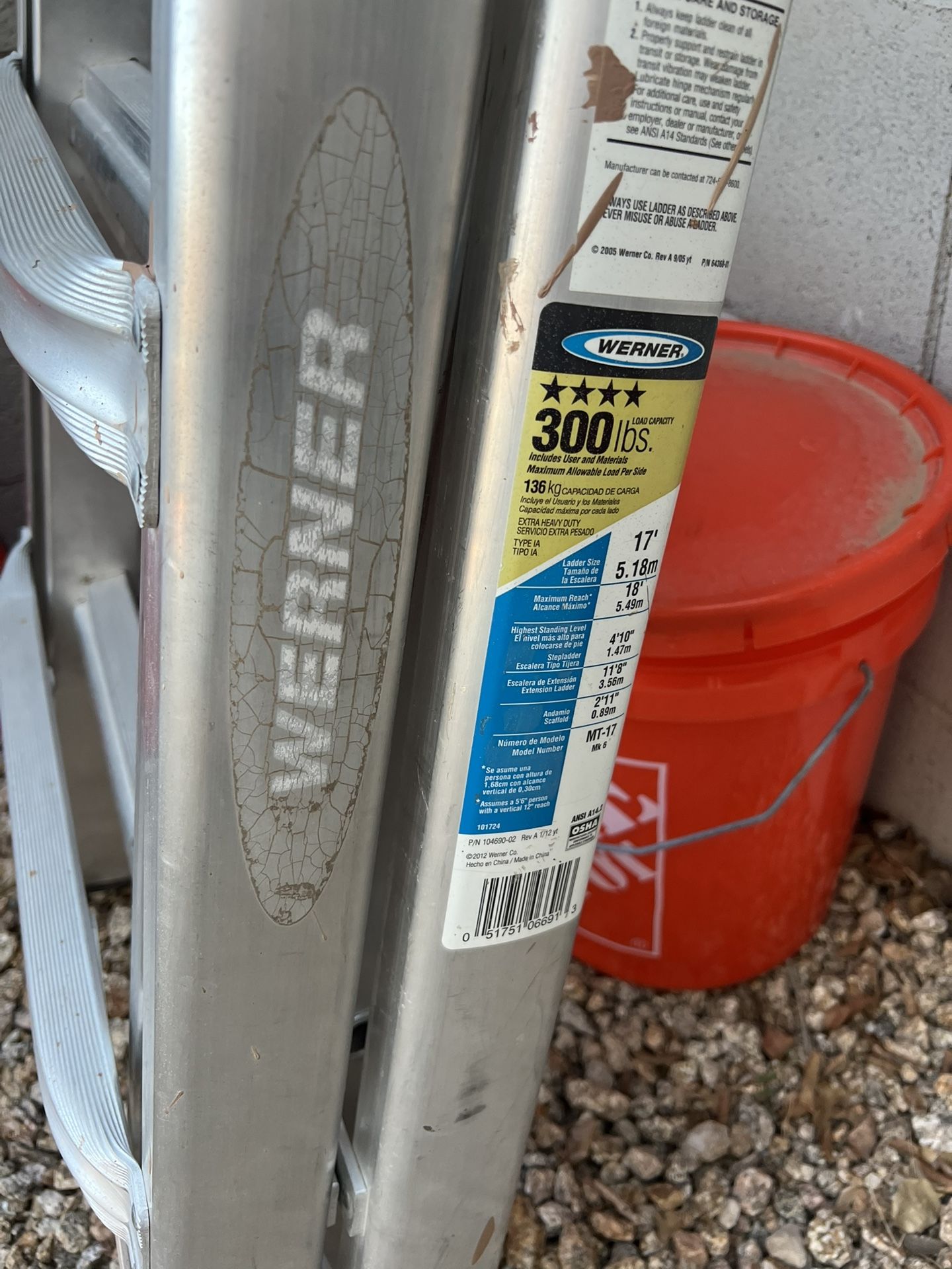 Werner Extendable Ladder