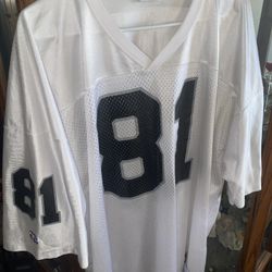 Tim Brown Champion Raiders Jersey