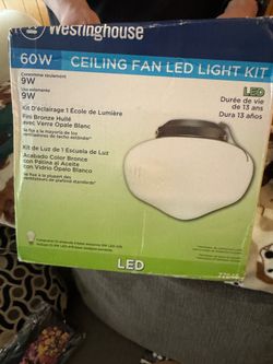 FREE Westinghouse Cieling Fan Light