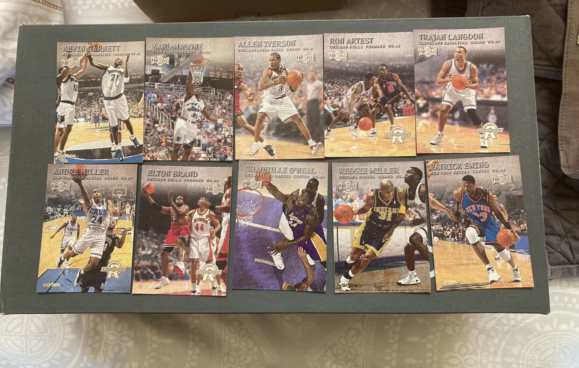 Fleer Skybox Metal 1999 Basketball Card Lot