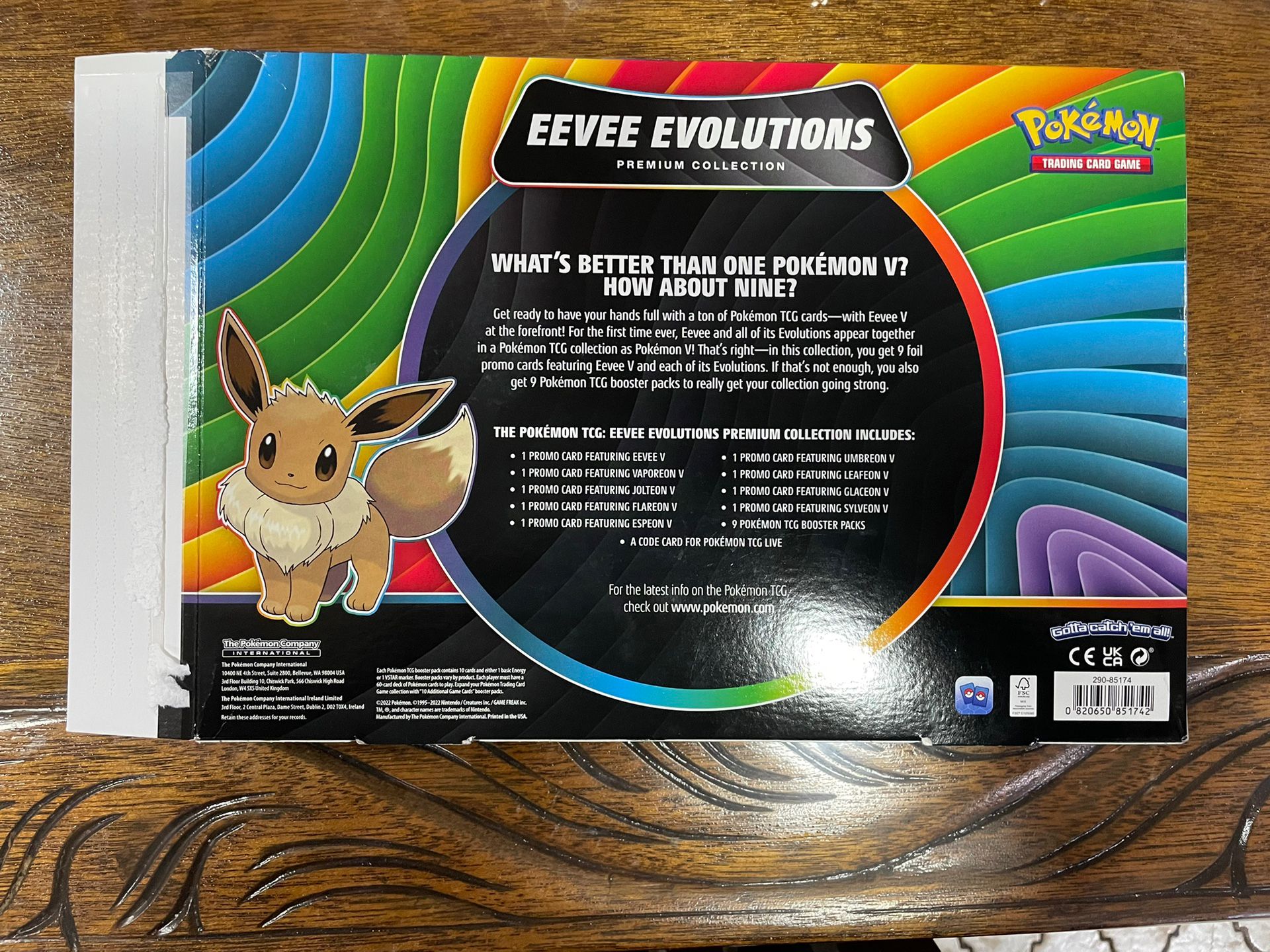 Eevee Evolution Premium Collection box (UNOPENED) for Sale in Kyle, TX -  OfferUp