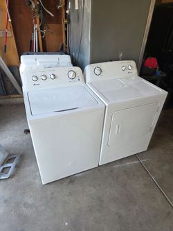 Amana washer and electric dryer Large Capacity