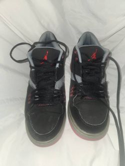 Jordan SC-1 Black Red Grey Sneakers Men's Size 9.5 317820-021