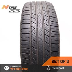 Set of 2 Used  8.5/32    235/55R18  100H  Michelin  Defender 2