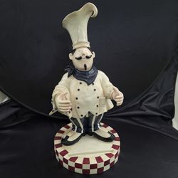 Sonoma Bordeaux Bistro French Chef Figure