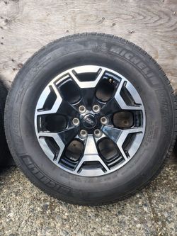 23' Ford Lightning pro 18" Alloy Wheel with Michelin Primacy A/T Tire