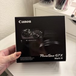 Canon PowerShot G7X Mark III