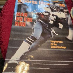 Vintage Sports Illustrated Tony Dorsett Poster 