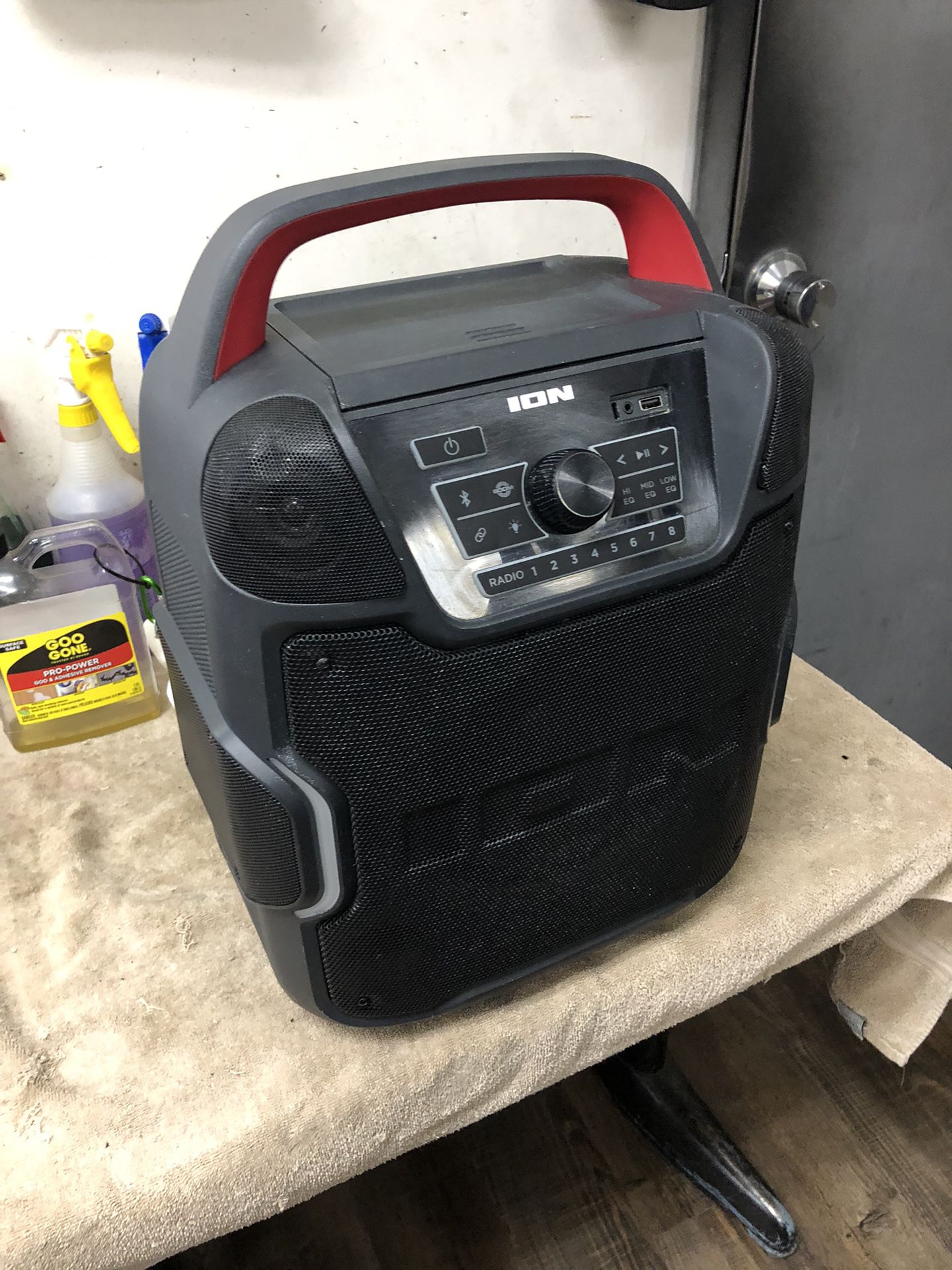 96091 Ion Pathfinder 320 Portable Rolling Bluetooth Speaker 537831