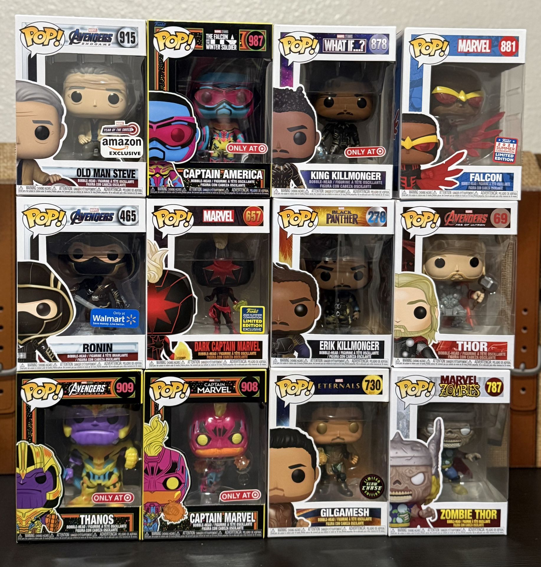 Marvel Funko Pops 