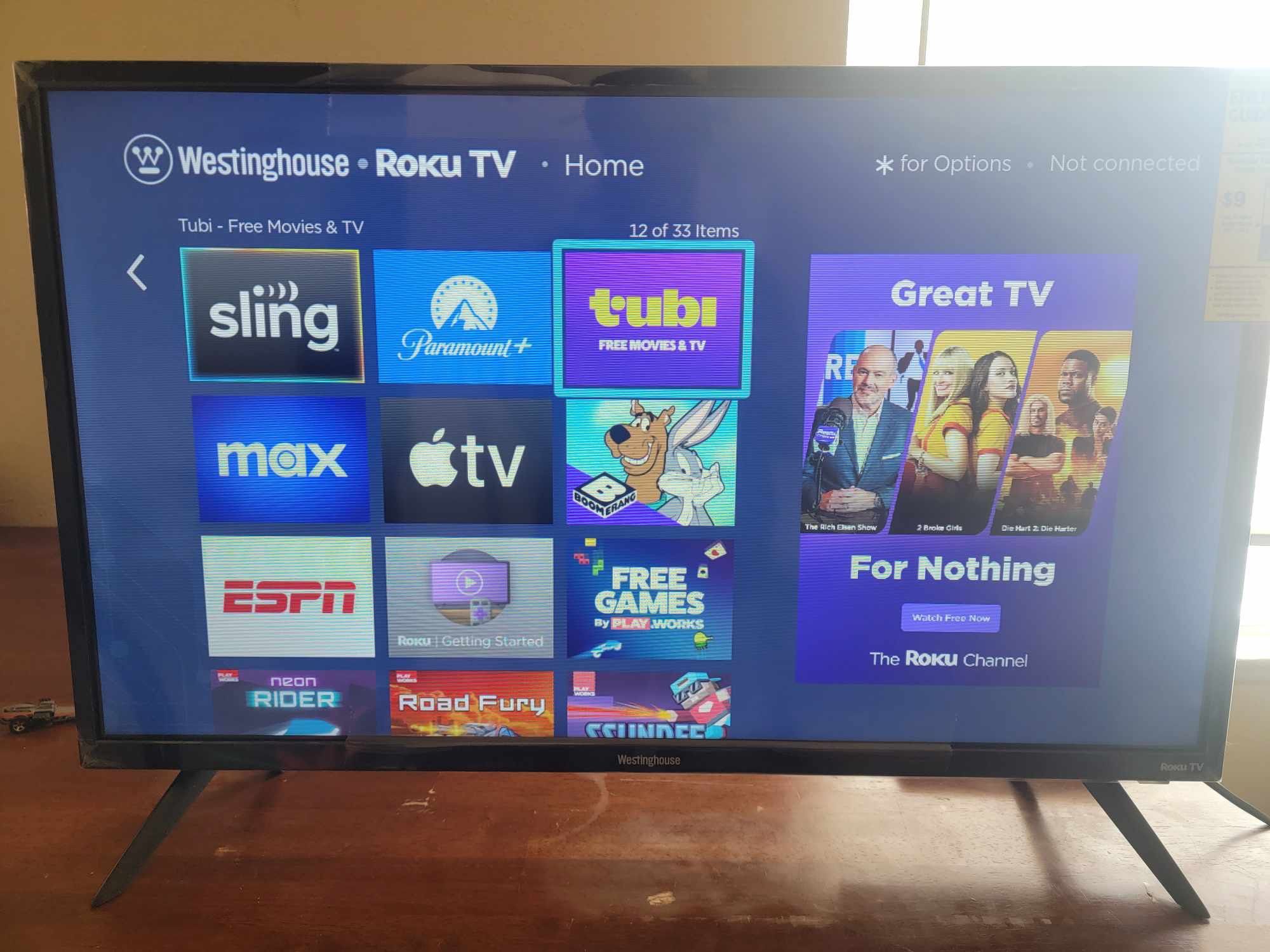 32” Roku Tv No Remote