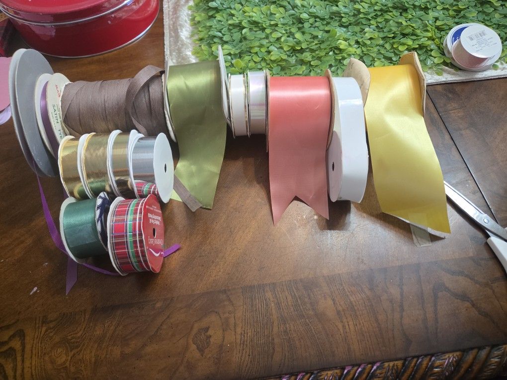 ribbons acetate satin