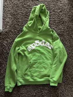 Green Sp5der hoodie