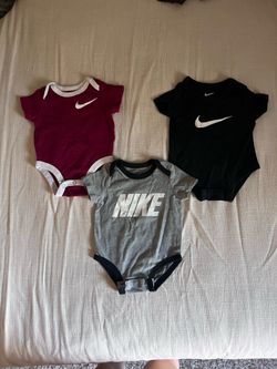 3 (0-3) month Nike onesies