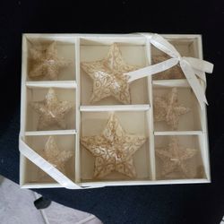 Glitter Star Candles