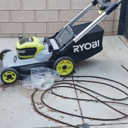 Ryobi 40v Mower For Parts Batts Included
