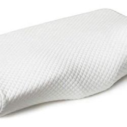 EPABO Contour Memory Foam Pillow Orthopedic Sleeping Pillows, Ergonomic Cervical Pillow for Neck Pain - for Side Sleepers, Back and Stomach Sleepers, 