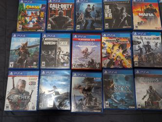 PlayStation 4 & 5 Games (Check Description)