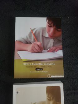 First Language Lessons Curriculum Level 3 And Writing With Ease Workbook Level 3