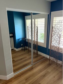 Mirrored Closet Doors