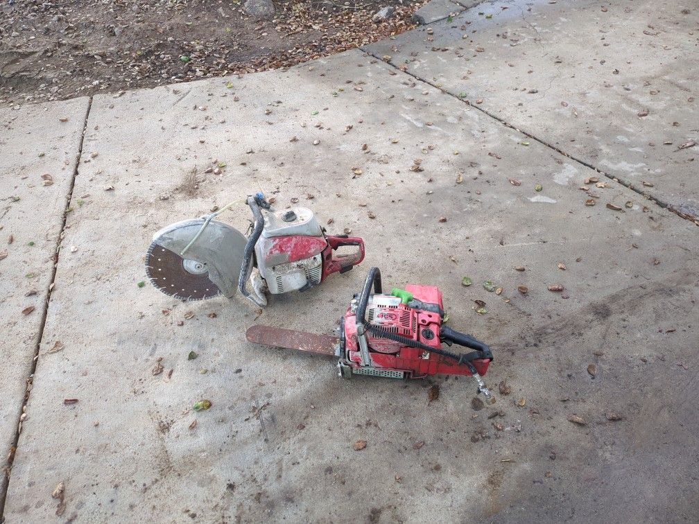 Ics Concrete Saw Concrete Gas Powered Saw