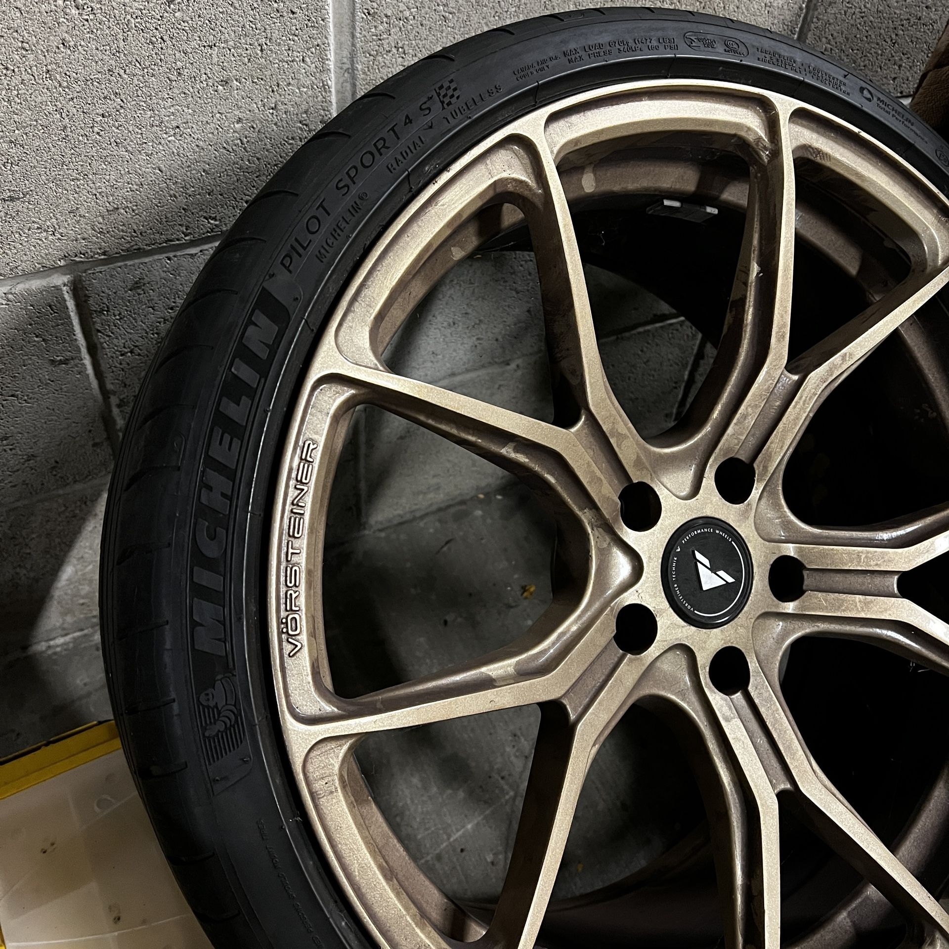 265/30/20 Michelin Pilot Sport 4 S (pair)