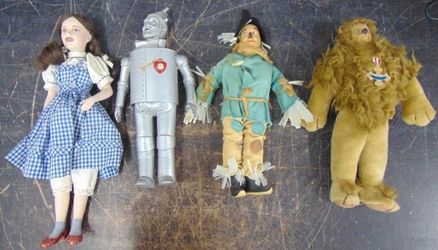 Wizard of Oz vintage rare collectible dolls