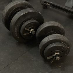 Gym Weights - Customizable dumbbells