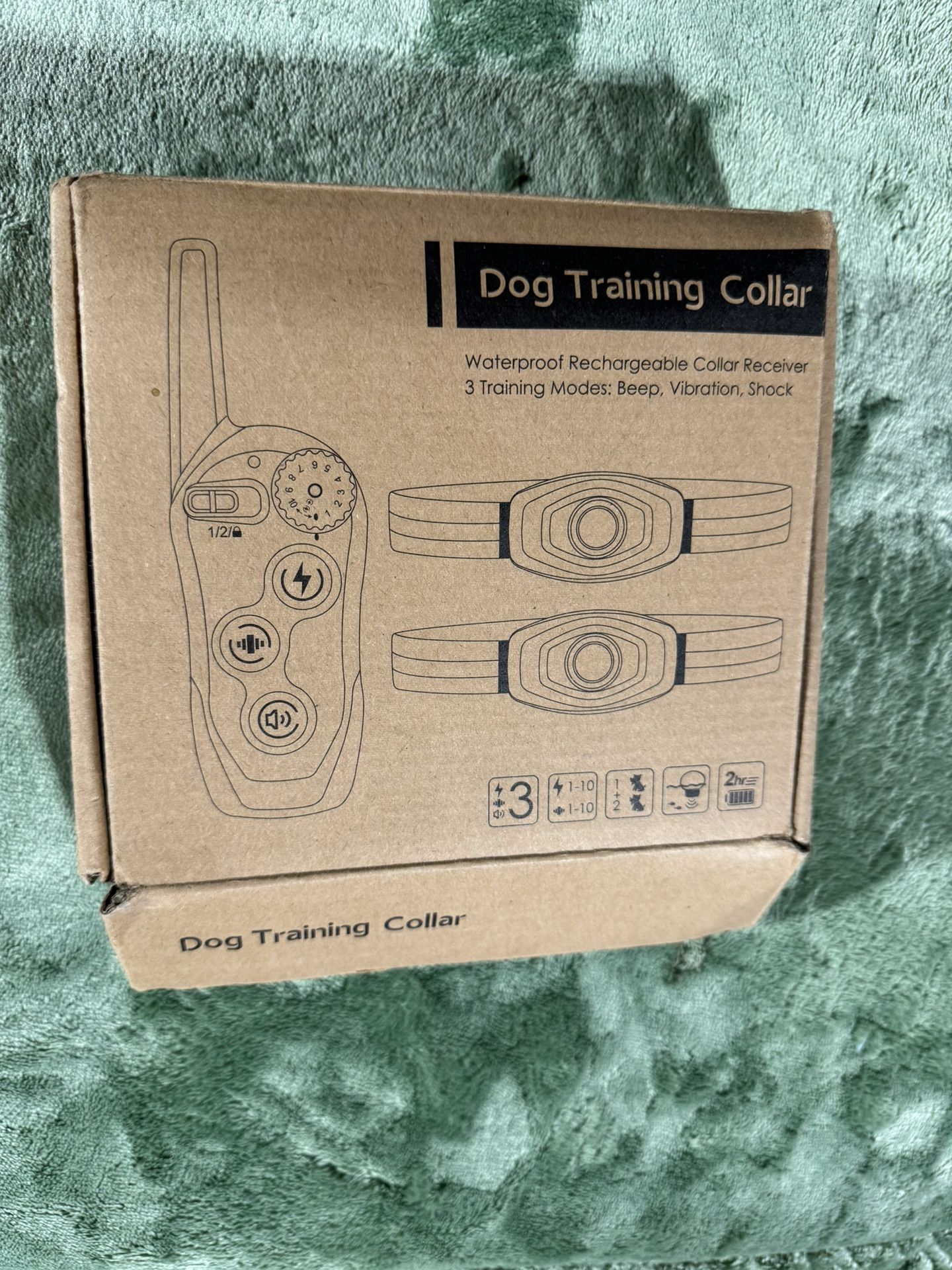 (1) SDOFOS Dog Training Collar, Shock Collar for 1 Dogs with Remote Range 1300ft