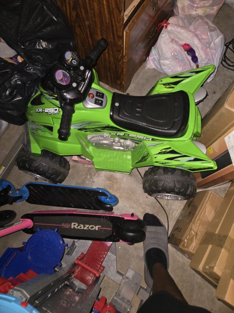 Kids Atv Barley Used