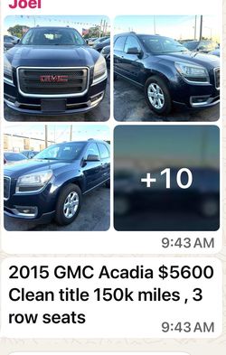 2015 GMC Acadia