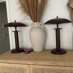 Vintage Brown Touch Lamps