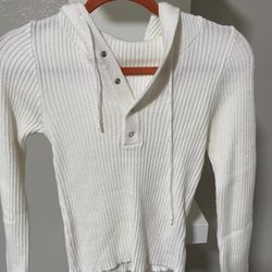 White Sweater Shirt