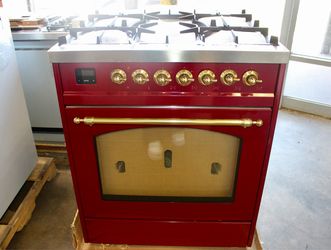 ILVE Nostalgie II 30 Inch Dual Fuel Range