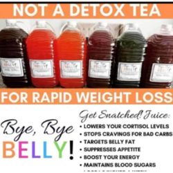 Bye Bye Belly Get Snatched Juice!