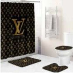 Brown Bathroom Set