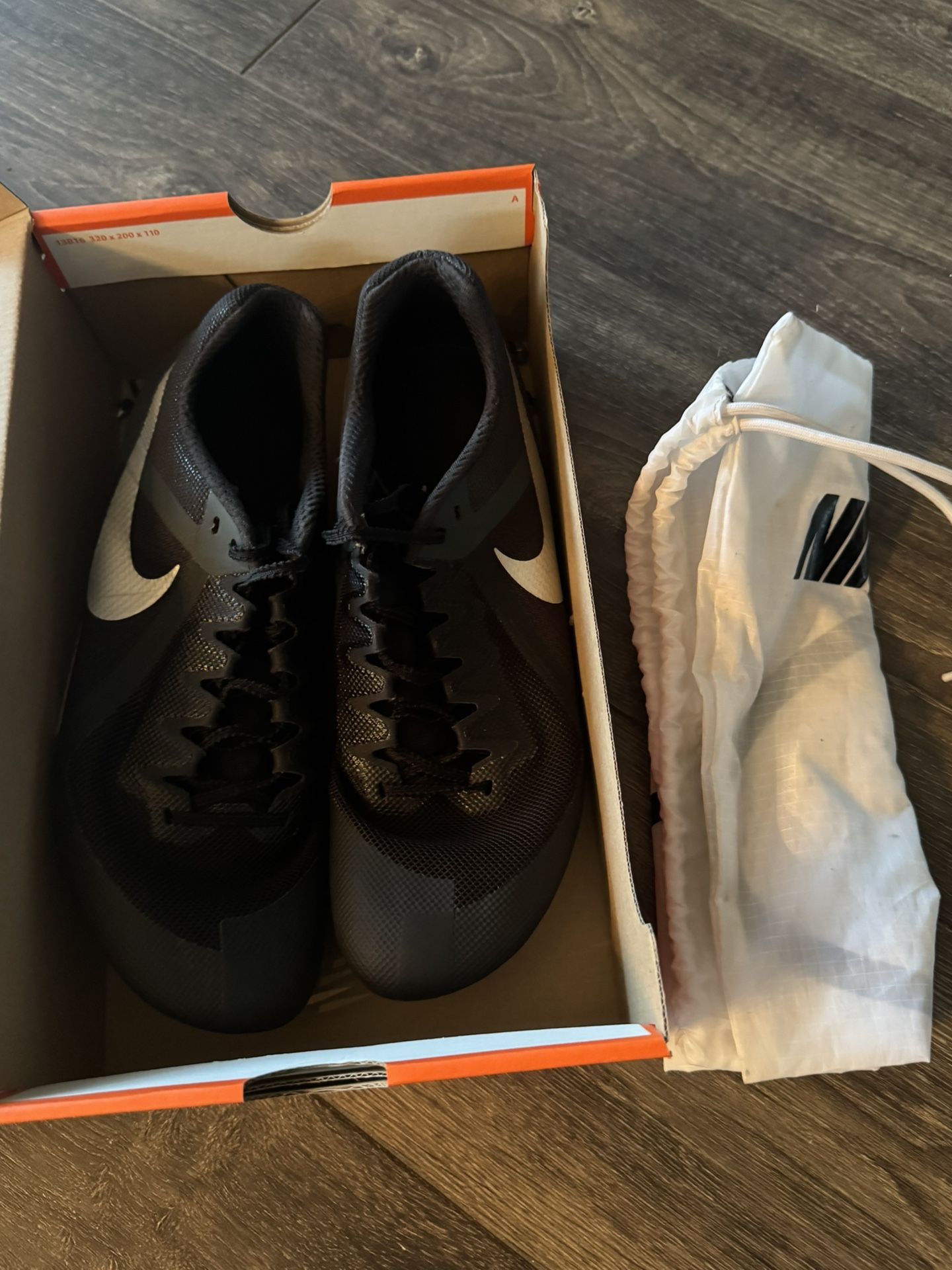Nike Zoom Rival Multi 11.5 Black Track & Field Shoes 