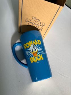 Disney Donald Duck 90th Anniversary Blue Coffee Mug 2024 with Box