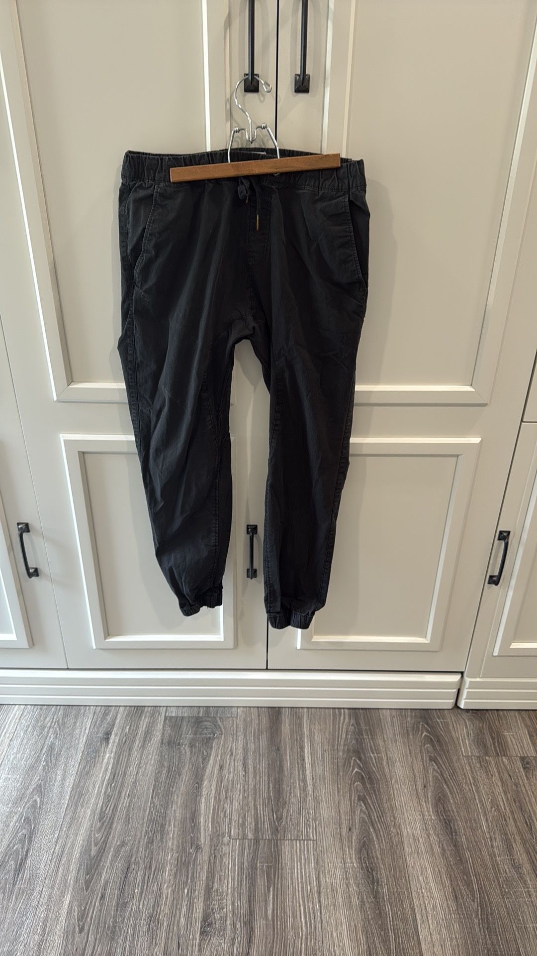 Men's Black Jeans Jogger