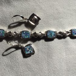 Lorenzo for Michelle Albala 925 Sterling Silver Set