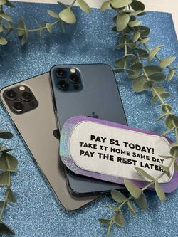 Apple iPhone 12 Pro - Pay $5 DOWN AVAILABLE - NO CREDIT NEEDED