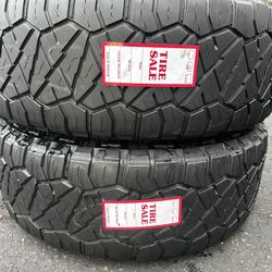 NITTO RIDGE GRAPPLER TIRES 285/70/17