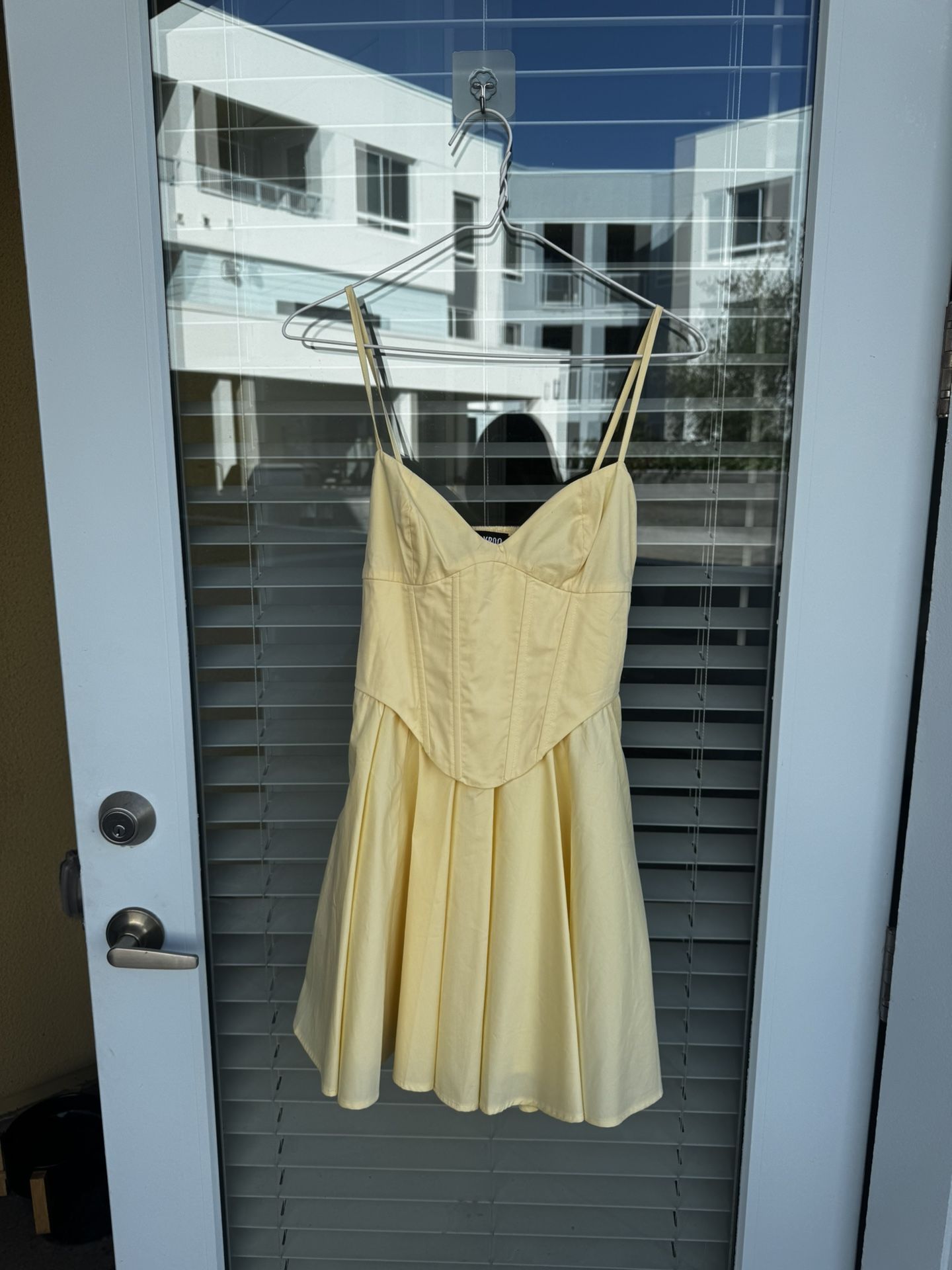 Baby Boo Fashion Yellow Corset Dress 