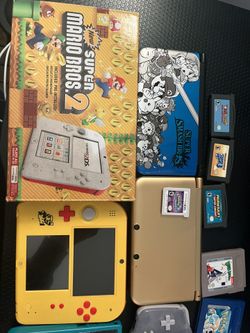 NINTENDO 3DS XL , 2DS, GAMEBOY COLOR , ADVANCE , GAMES