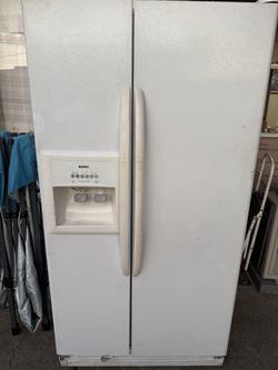 Kenmore White Side-by-Side Refrigerator