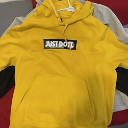 Mustard Yellow Nike Hoodie