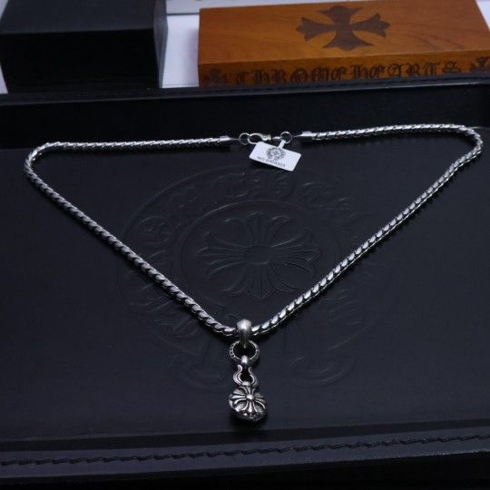 C.hrome H.earts Necklace