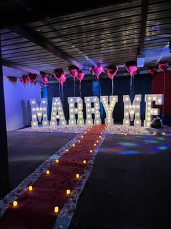 Propose Letters Decoration
