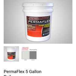 40 gallons permaflex liquid rubber coating